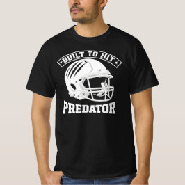 Amerikaans Voetbalhelm met Klauwsporen T-shirt