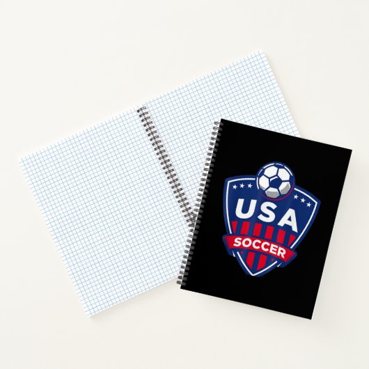 Amerikaans voetbalteam notitieboek (Binnen)