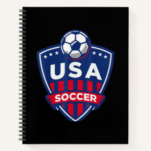 Amerikaans voetbalteam notitieboek