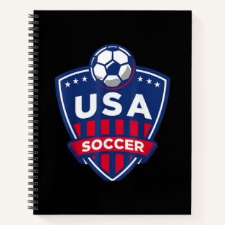 Amerikaans voetbalteam notitieboek