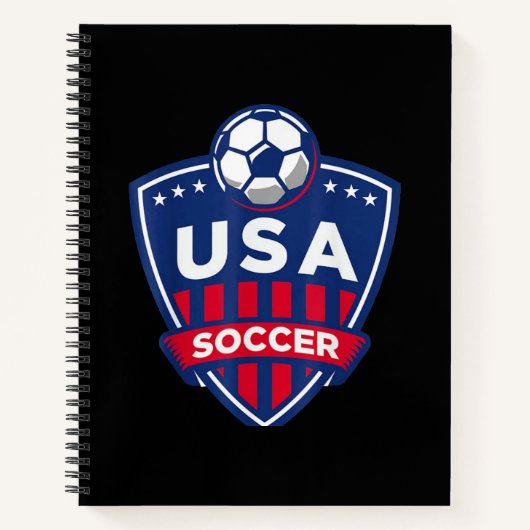 Amerikaans voetbalteam notitieboek (Voorkant)