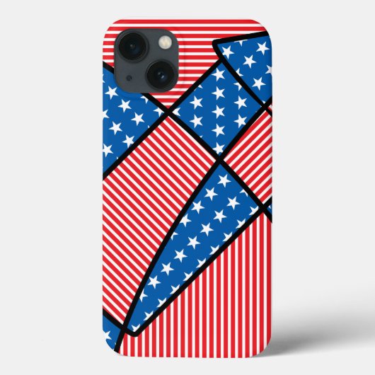 Amerikaans vuurwerk Case-Mate iPhone case (Achterkant)