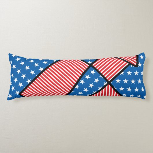 Amerikaans vuurwerk lichaamskussen (Voorkant)