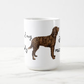 Amerikaans waterspaniel redden koffiemok (Center)