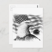 Amerikaans Wenskaart Briefkaart (Voorkant / Achterkant)