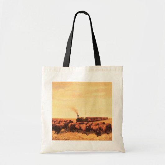 Amerikaans Westen, opgesloten door NH Trotter Tote Bag (Voorkant)