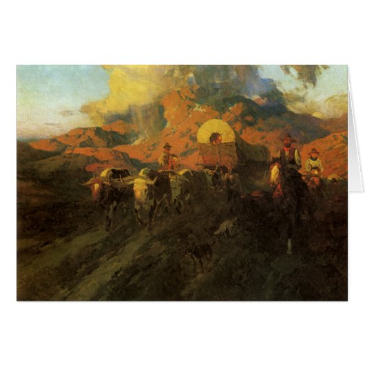  Amerikaans Westen, Overland Trail van Johnson (Voorkant Horizontaal)