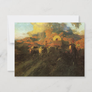  Amerikaans Westen, Overland Trail van Johnson