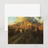  Amerikaans Westen, Overland Trail van Johnson (Voorkant / Achterkant)