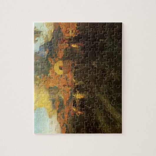  Amerikaans Westen, Overland Trail van Johnson Legpuzzel (Verticaal)