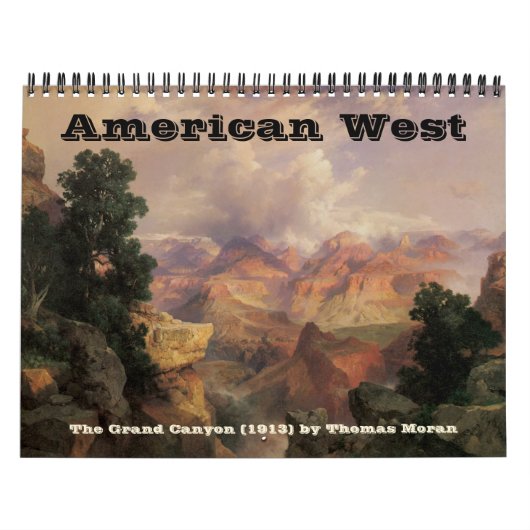  Amerikaans Westen, Westerne Cowboys Kalender (Hoes)