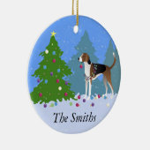 Amerikaans windschild voor het versieren van kerst keramisch ornament (Rechts)