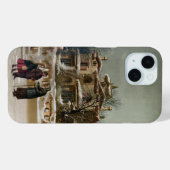 Amerikaans Winter Kerstscène Case-Mate iPhone Case (Achterkant (horizontaal))