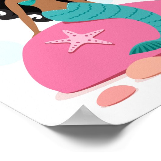 Amerikaans zeepaardje poster (Hoek)