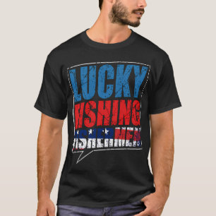 AMERIKAANS ZOUT AMERIKAANSE VISSERIJ T-SHIRT