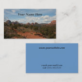 Amerikaans zuidwestlandschap visitekaartje (Voorkant / Achterkant)