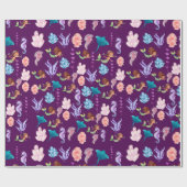 Amerikaans zwart meisje cadeaupapier (Vlak)