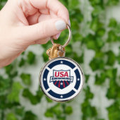 Amerikaans zwemteam, officieel Amerikaans team Sleutelhanger (Hand)