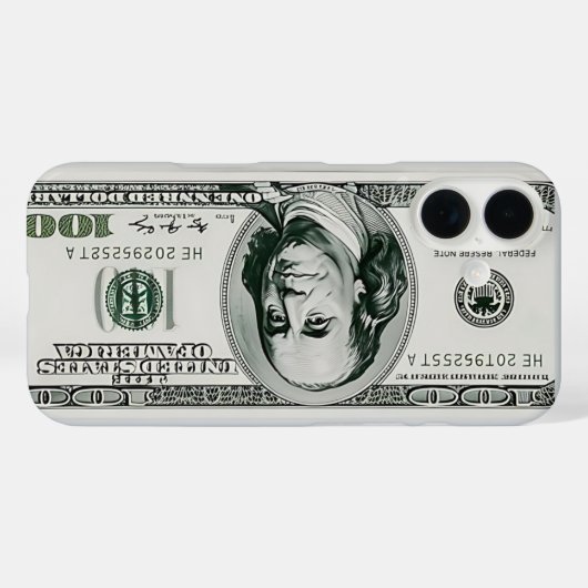Amerikaanse $100 biljet Case-Mate iPhone case (Achterkant (horizontaal))