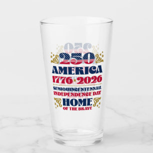 Amerikaanse 250e Onafhankelijkheidsdag 2026 Glas C