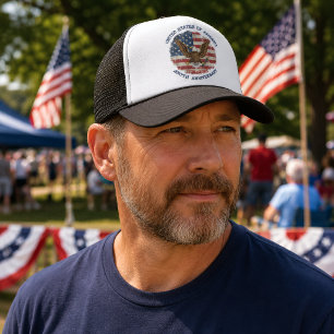 Amerikaanse 250e verjaardag 1776–2026 Erfgoed Trucker Pet