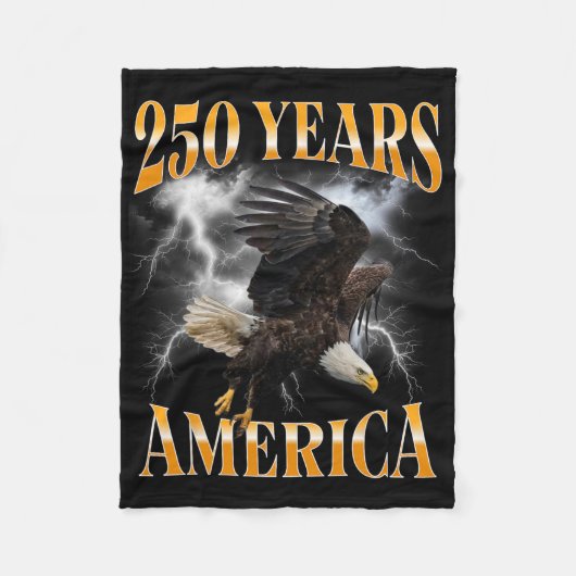 Amerikaanse 250e verjaardag _1 fleece deken (Voorkant)