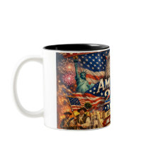 Amerikaanse 250e verjaardag koffiemok