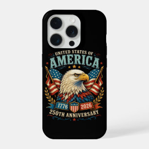 Amerikaanse 250e Verjaardagsviering Adelaar iPhone 15 Pro Case