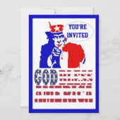 Amerikaanse 4 juli kaart (Voorkant)