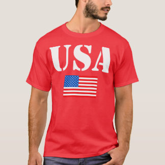Amerikaanse 4 juli t-shirt