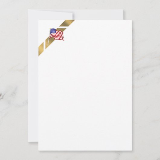 Amerikaanse 50ste trouwverjaardag kaart (Achterkant)