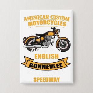 Amerikaanse aangepaste motorfiets Bonneville Speed Button