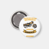 Amerikaanse aangepaste motorfiets Bonneville Speed Magneet (Voorkant / Achterkant)