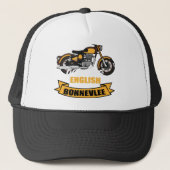 Amerikaanse aangepaste motorfiets Bonneville Speed Trucker Pet (Voorkant)