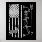 Amerikaanse Accessoires voor de jacht op dwergvate Poster (Voorkant)