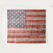 Amerikaanse achtergrond foto's Amerikaanse vlag Wandkleed (Voorkant (horizontaal))