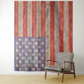 Amerikaanse achtergrond foto's Amerikaanse vlag Wandkleed (In situ)