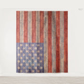 Amerikaanse achtergrond foto's Amerikaanse vlag Wandkleed (Voorkant)