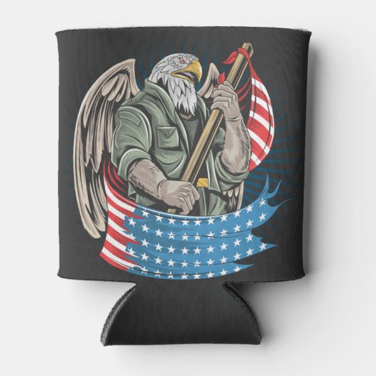 Amerikaanse adelaar blikjeskoeler (Voorkant)