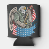 Amerikaanse adelaar blikjeskoeler (Achterkant)