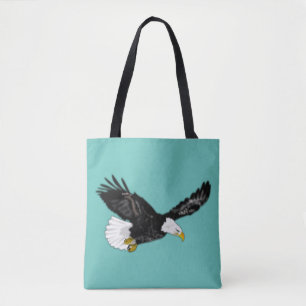 Amerikaanse Adelaar Boodschappentas Tote Bag