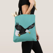 Amerikaanse Adelaar Boodschappentas Tote Bag (Dichtbij)