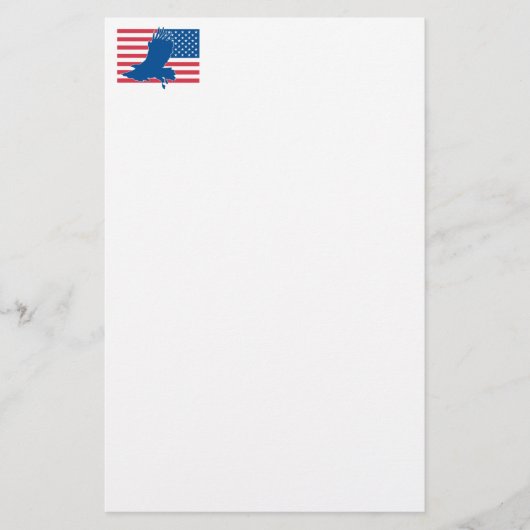 Amerikaanse adelaar briefpapier (Voorkant)