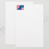 Amerikaanse adelaar briefpapier (Voorkant / Achterkant)