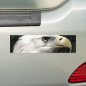 Amerikaanse adelaar bumpersticker (Op auto)