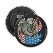 Amerikaanse adelaar button flesopener (Voorkant)