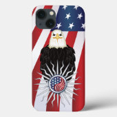 Amerikaanse adelaar Case-Mate iPhone case (Achterkant)