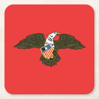 Amerikaanse Adelaar Crest God Bewapent de Patriot  Kartonnen Onderzetters