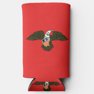 Amerikaanse Adelaar Crest God Bewapent de Patriot  Seltzer Blikjeskoeler