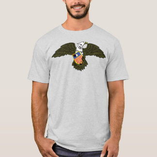 Amerikaanse Adelaar Crest God bewapent de Patriot  T-shirt